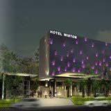3. Eksterior Hotel (Malam)